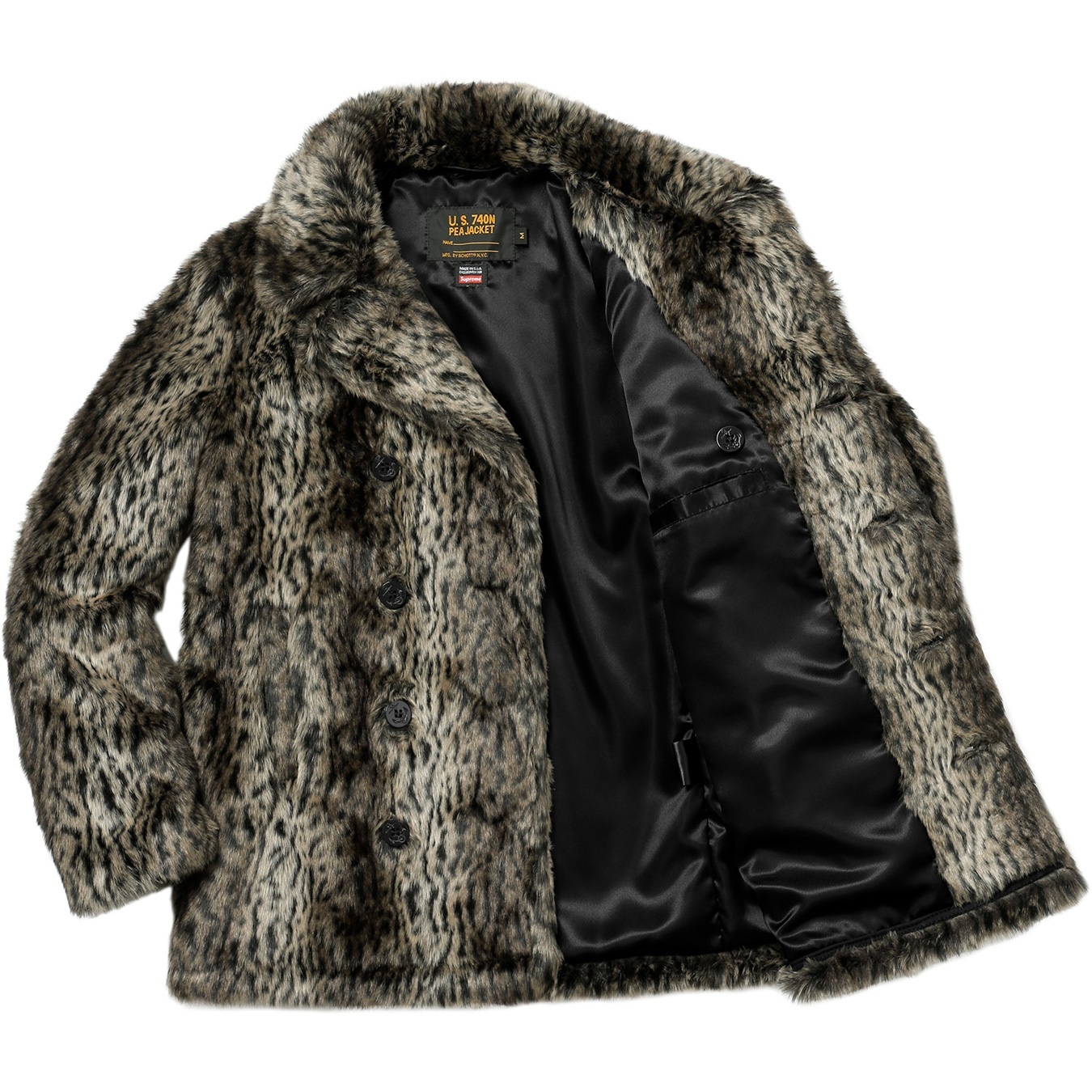 Supreme®/Schott® Fur Peacoat view 7
